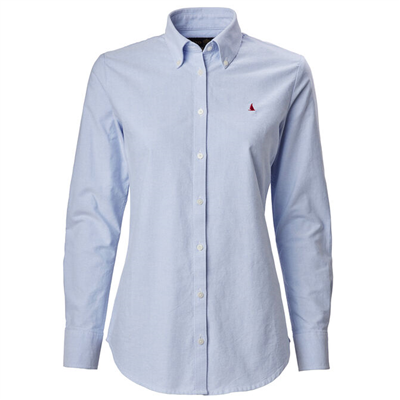 Musto Ladies Oxford Shirt - Pale Blue